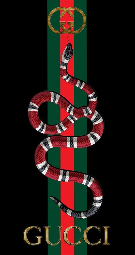 gucci logo snake|gucci snake logo background.